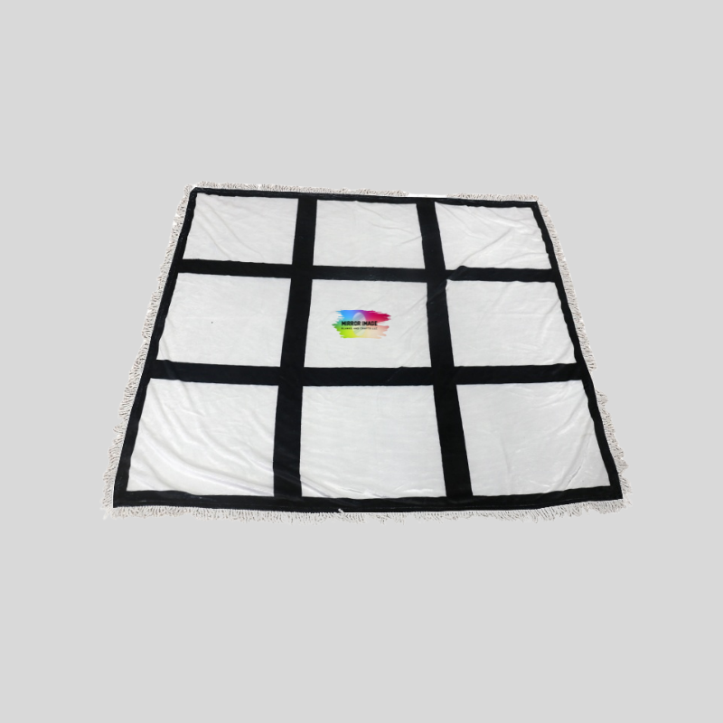 9 Panel Sublimation Throw Blanket