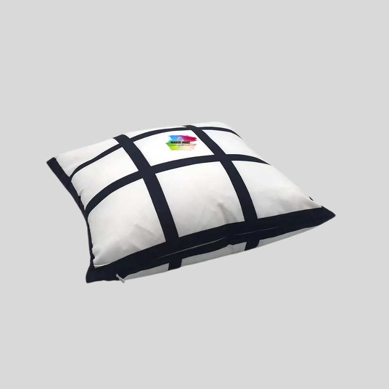 9 Panel Sublimation Pillow Case Double Sided
