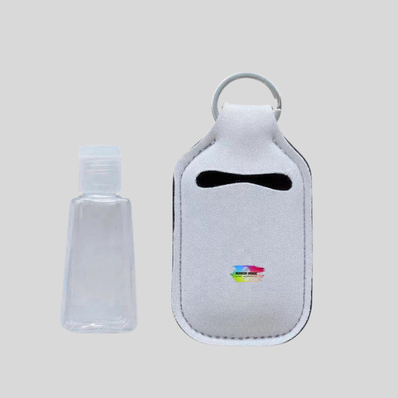 Sublimation Blank Hand Sanitizer Holder with Reusable Bottle