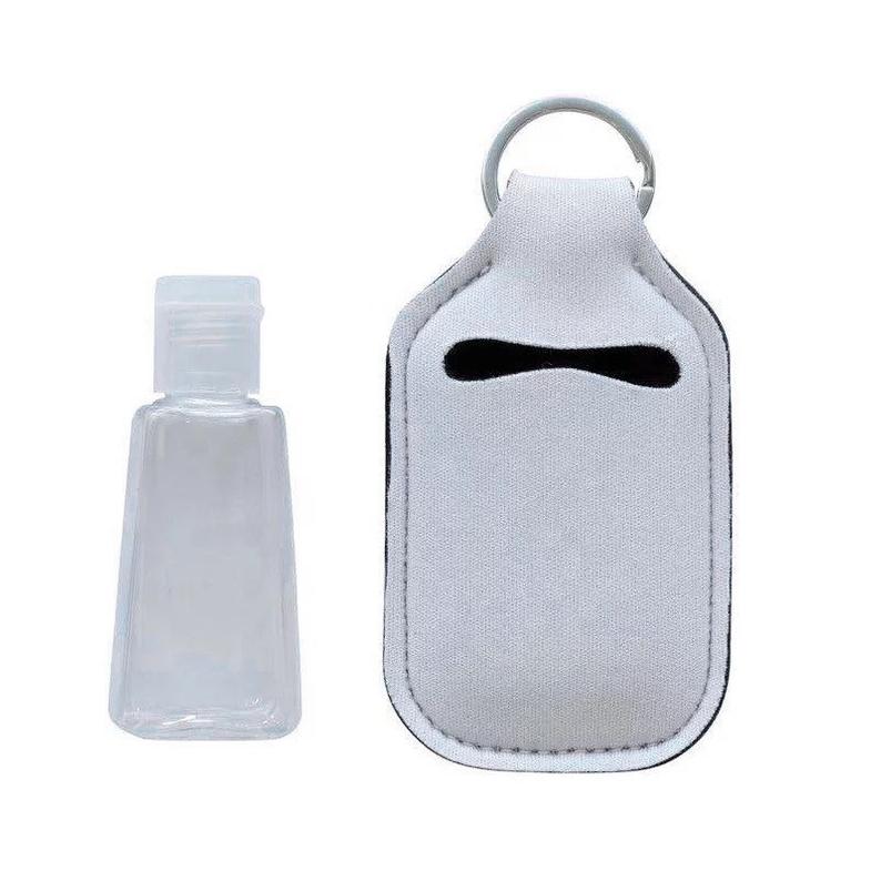 Sublimation Blank Hand Sanitizer Holder with Reusable Bottle